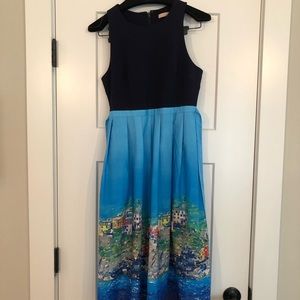 Anthropologie mid-calf length dress